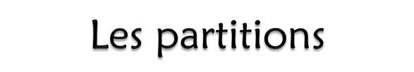 partitions